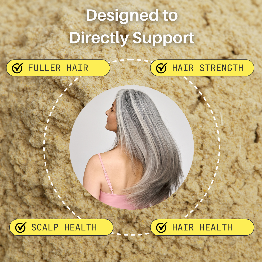 2 Month Supply - HairTru™ 3 in 1 Pro-Grade Vitamins for Hair Growth