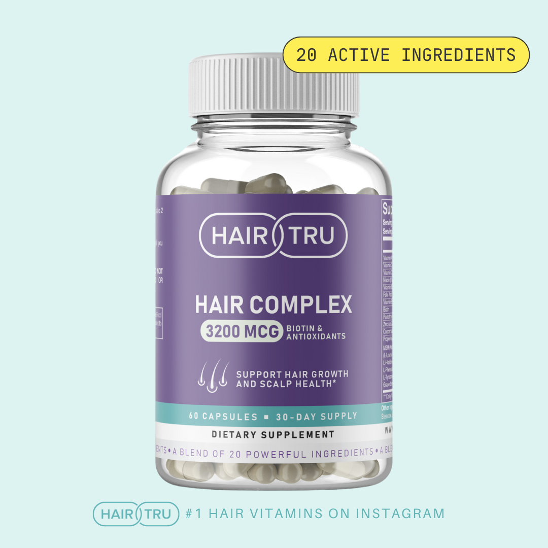 HairTru™ Pro-Grade Vitamins For Hair Growth